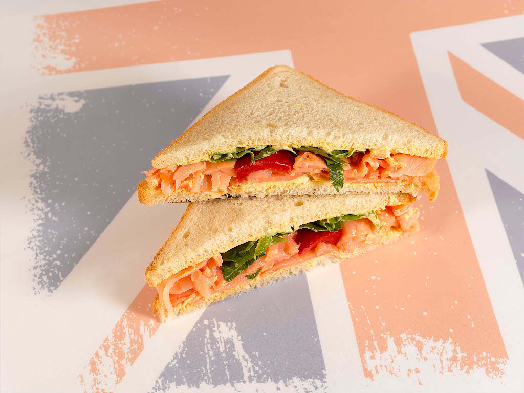 Lachs Sandwich