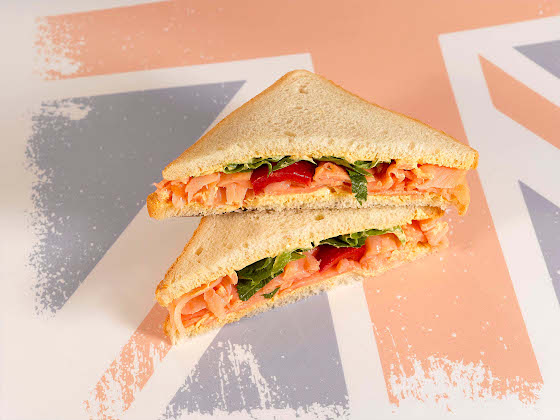 Lachs Sandwich