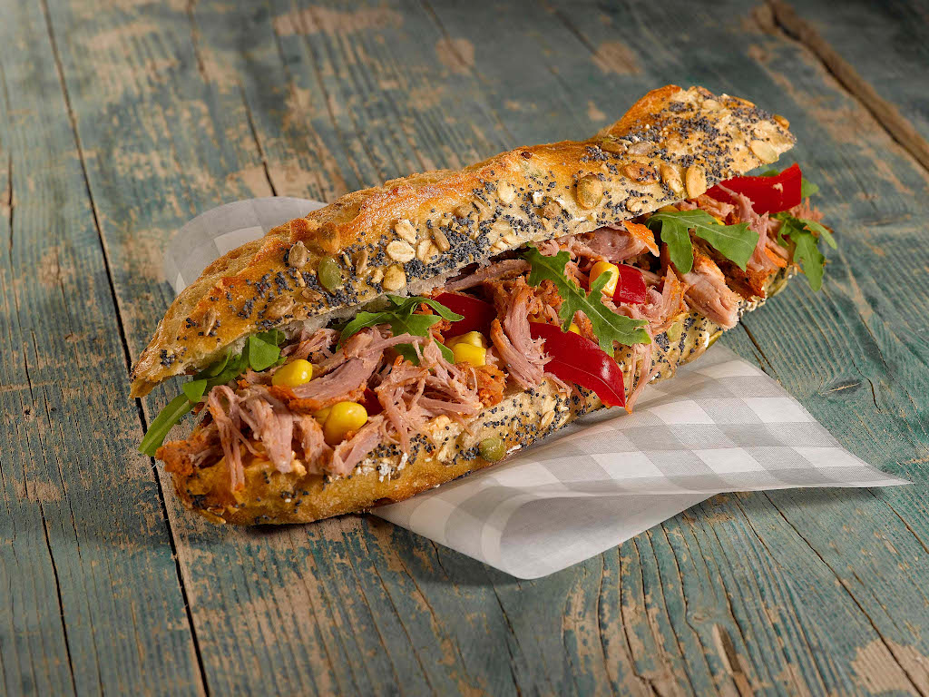 Pulled Pork Baguette